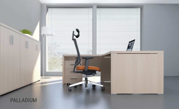 Ellegance  Desks with managerial side storage