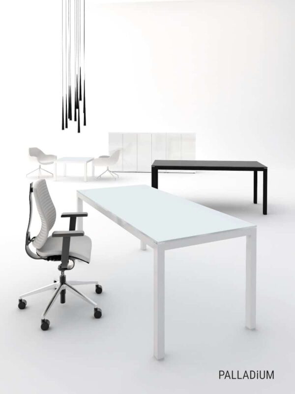 Longevity  Glass top desks