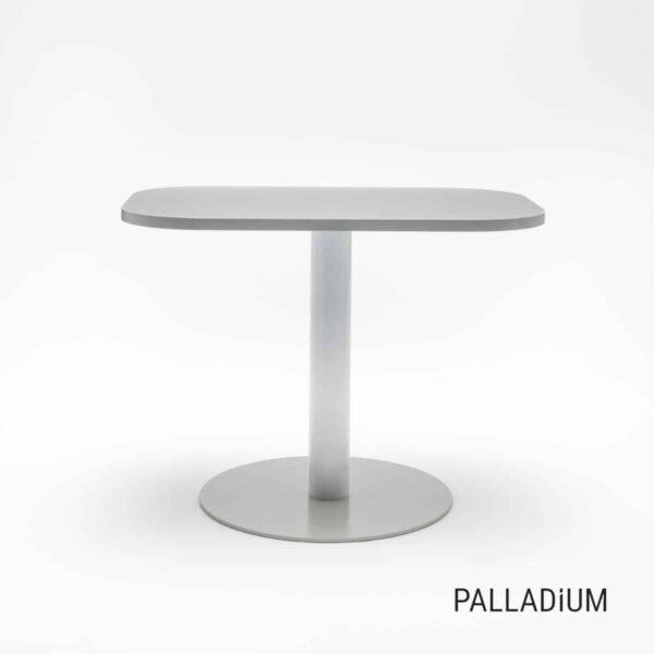 Meeting tables with disc base