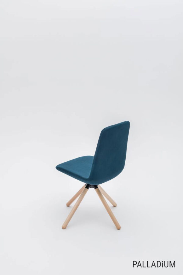 Scaun cu bază din lemn - Simplicity
