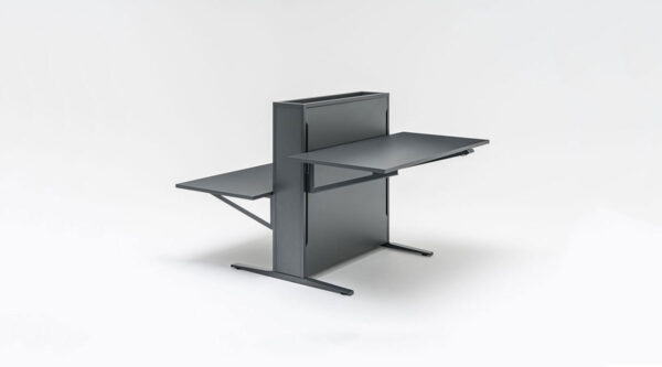 Bench desks with electric height adjustment - sit-stand